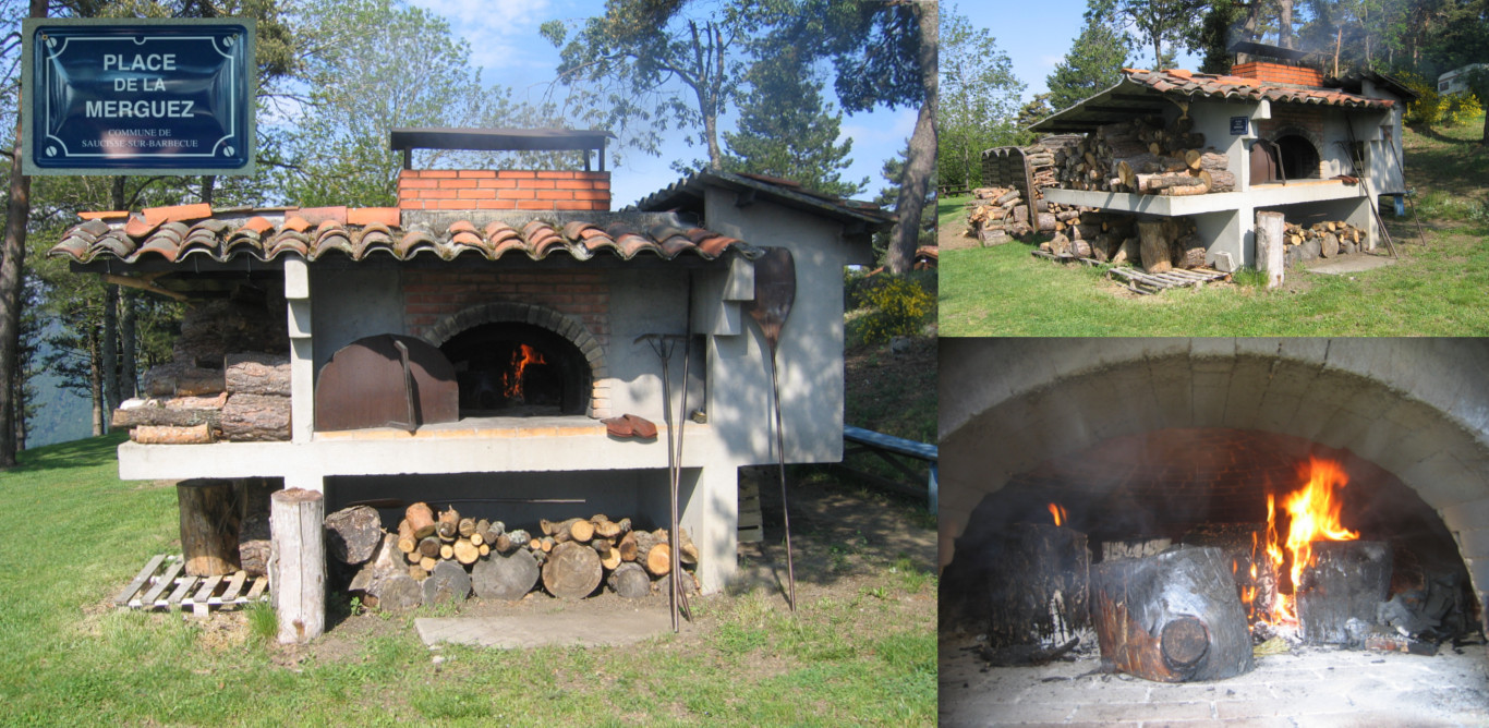 Wood oven and barbecue